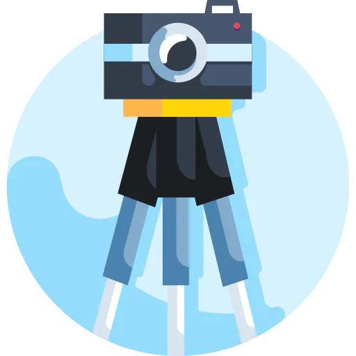 Camera stand icon