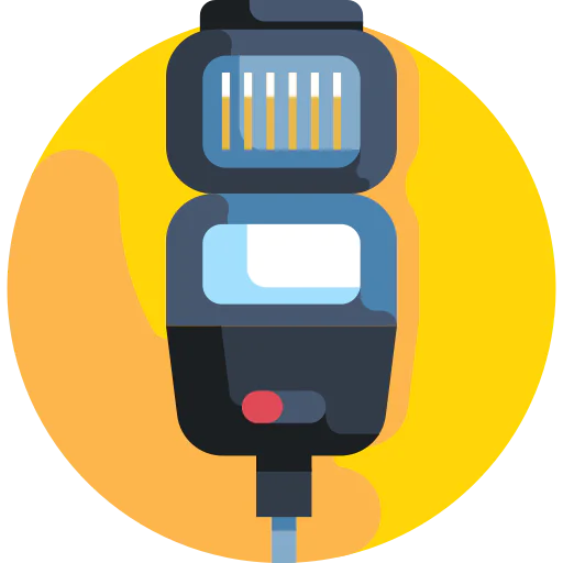 Camera flash icon