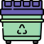 Recycling bin biểu tượng 64x64