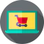 Online shopping icon 64x64