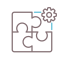 Puzzle pieces Ikona 64x64
