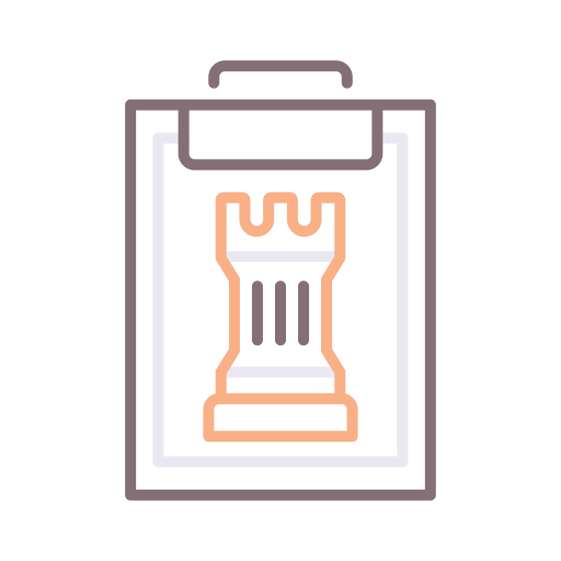 Strategy development icon