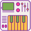 Synthesizer Symbol 64x64