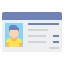 Id card icon 64x64