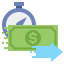 Money transfer icon 64x64