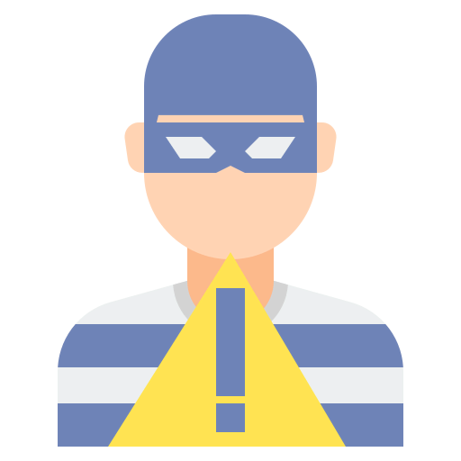 Fraud alert icon
