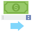 Money transfer icon 64x64