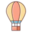 Hot air balloon icon 64x64