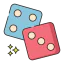 Игральная кость иконка 64x64