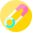 Safety pin biểu tượng 64x64