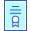 Certificate アイコン 64x64