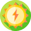 Solar energy icon 64x64