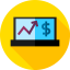Growth chart icon 64x64