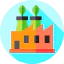 Eco factory icon 64x64