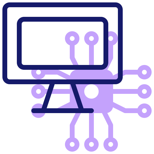 Computer screen icon