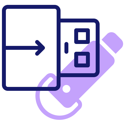 Flash drive icon