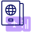 International passport icon 64x64