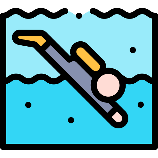 Diving mask icon