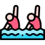 Synchronized swimming icône 64x64