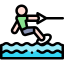 Wakeboarding icon 64x64