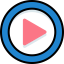 Play button icon 64x64