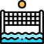 Volleyball net icon 64x64