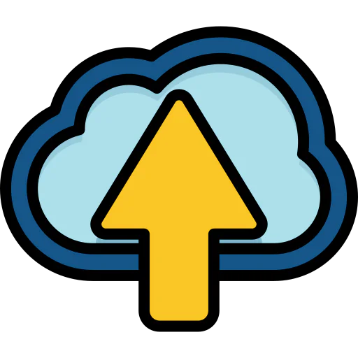 Computing cloud ícone