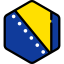 Bosnia and herzegovina icon 64x64