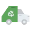 Garbage truck icon 64x64