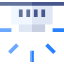 Smoke detector icon 64x64