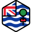 British indian ocean territory icon 64x64