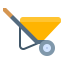 Wheelbarrow icon 64x64