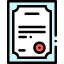 Certificate アイコン 64x64