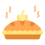 Pumpkin pie ícono 64x64