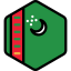 Turkmenistan icon 64x64