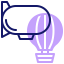 Air balloon icon 64x64