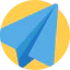 Paper plane biểu tượng 64x64