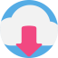 Cloud computing biểu tượng 64x64