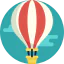 Hot air balloon icon 64x64
