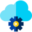 Cloud settings アイコン 64x64
