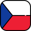 Czech republic icon 64x64
