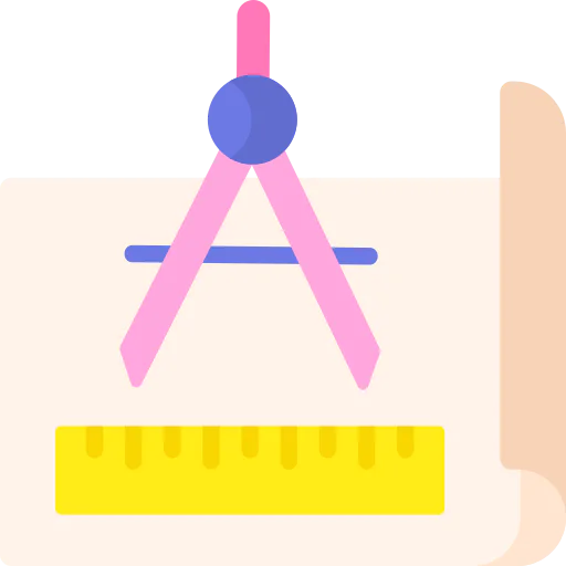 Technical drawing icon