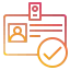 Id card icon 64x64