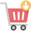 Shopping cart ícono 64x64
