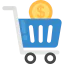 Shopping cart ícono 64x64