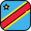 Democratic republic of congo icon 64x64