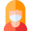 Medical mask icon 64x64