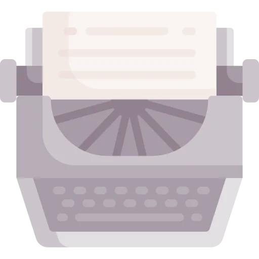 Typewriter icon