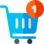 Shopping cart icon 64x64