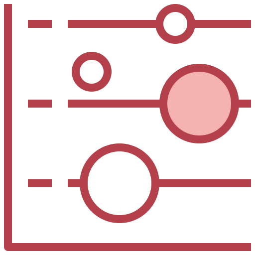Bubble graph icon